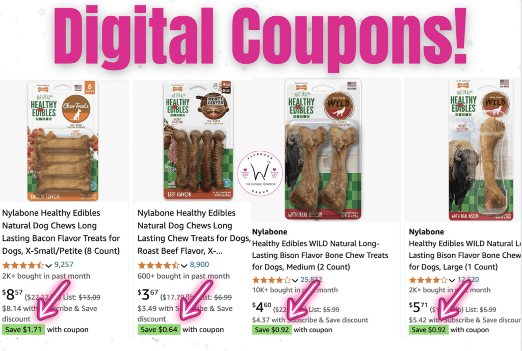 Nylabone Healthy Edibles treats!